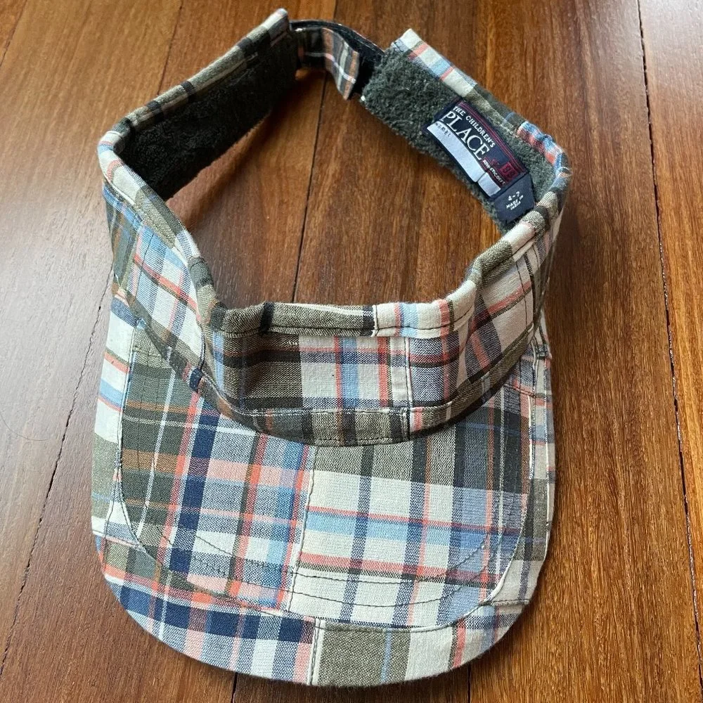 Children's Place Plaid Visor